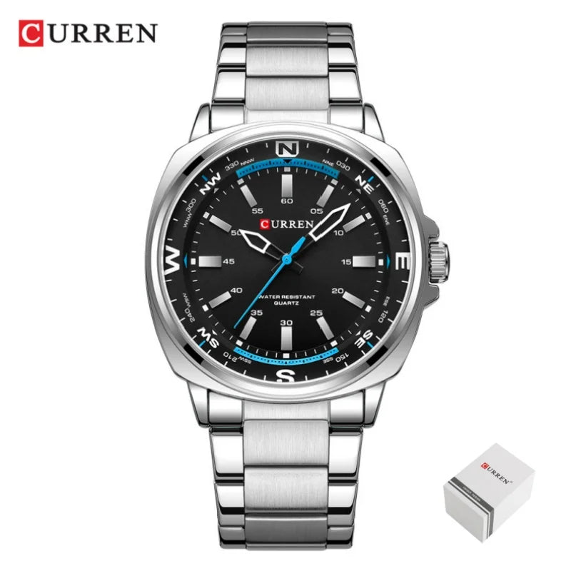 CURREN 8455 Stainless Steel