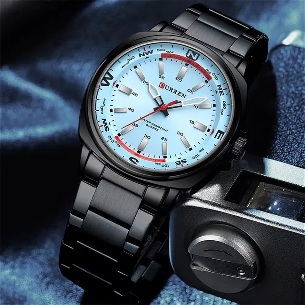 CURREN 8455 Stainless Steel
