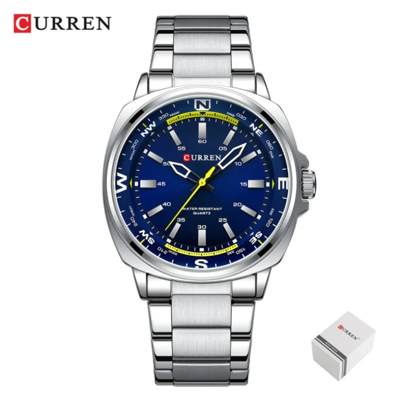 CURREN 8455 Stainless Steel