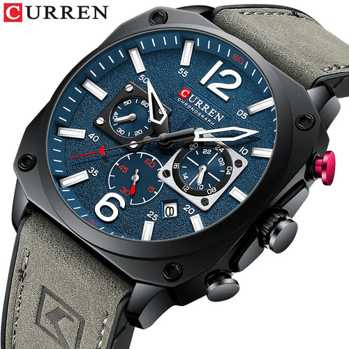 CURREN 8398 Multi-Clock