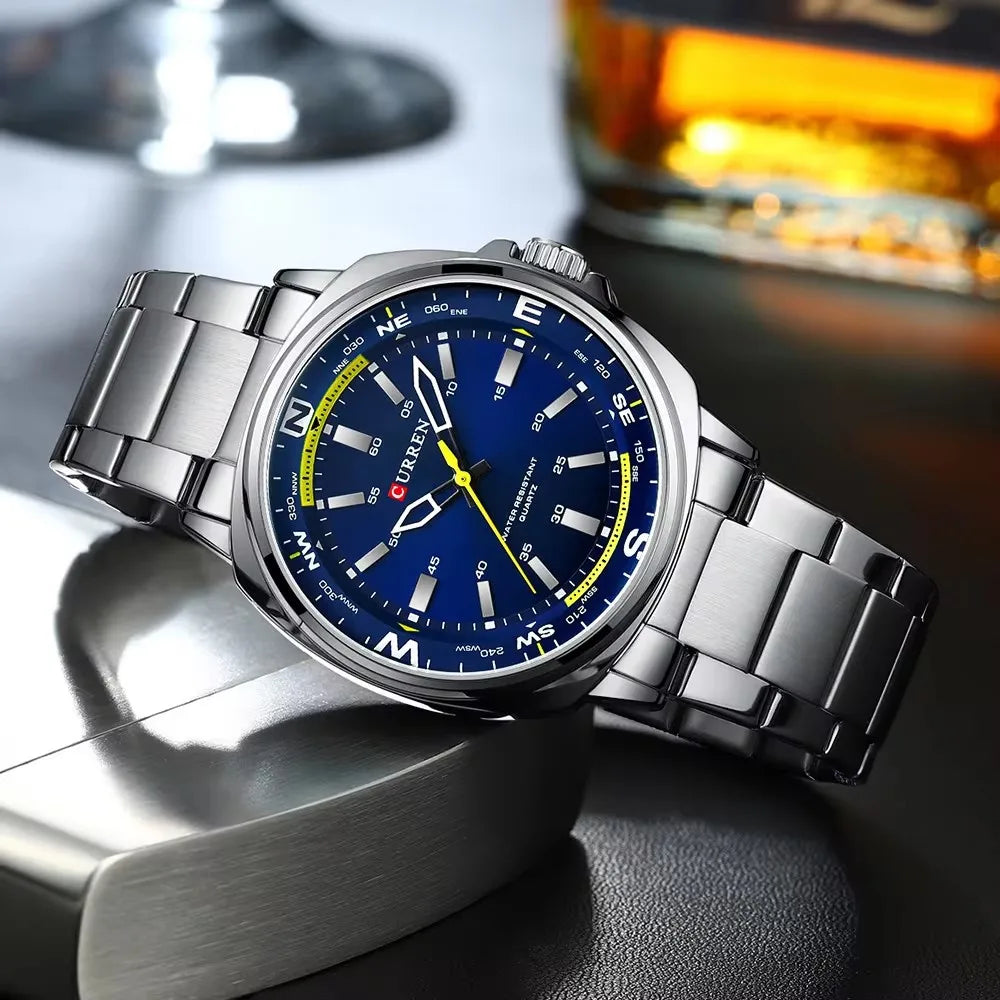 CURREN 8455 Stainless Steel